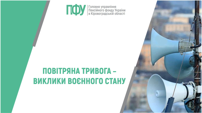 Повітряна тривога – виклики воєнного стану