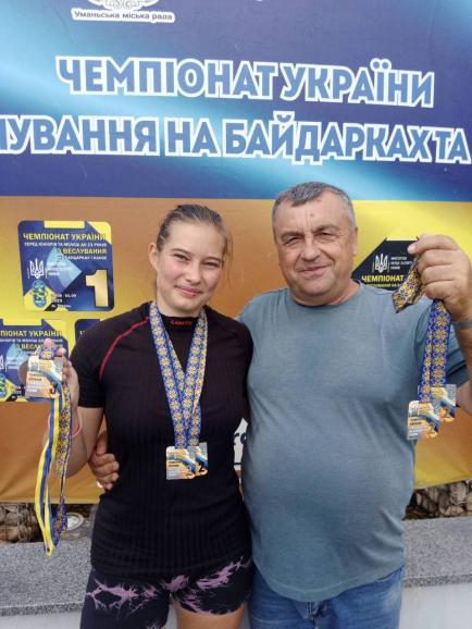 Аліна Молдованова виборола 6 медалей на чемпіонаті України з веслування