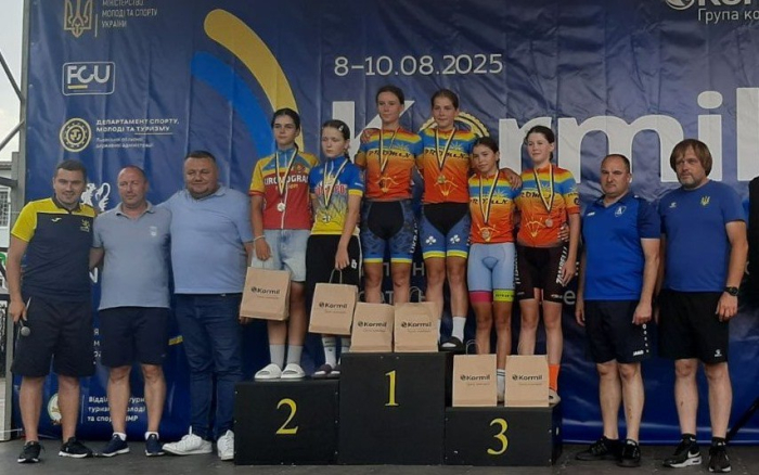 Кропивницькі велосипедистки вибороли «золото» та «срібло» на чемпіонаті України