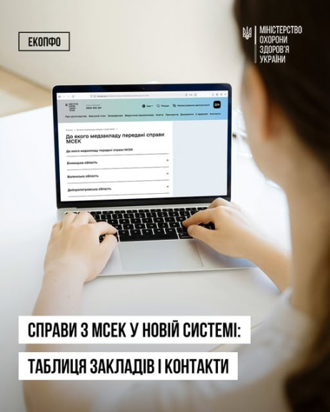 МОЗ впровадило нову систему оцінювання повсякденного функціонування людини