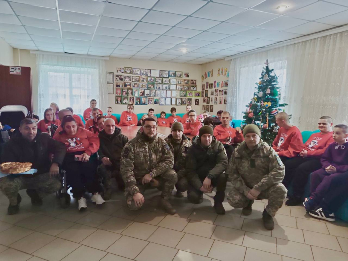 Військові 57-ї бригади відвідали вихованців Знам’янського психоневрологічного інтернату