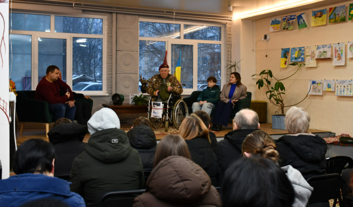 У Кропивницькому відбулася зустріч з волонтером Дядею Грішею