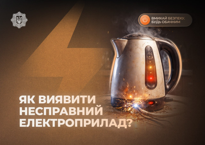 Використання несертифікованих, саморобних, пошкоджених або зношених електроприладів – одна з основних причин виникнення пожеж