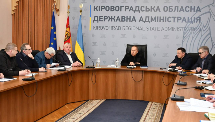 Під головуванням начальника Кіровоградської ОВА Андрія Райковича відбулося засідання Ради оборони Кіровоградської області.