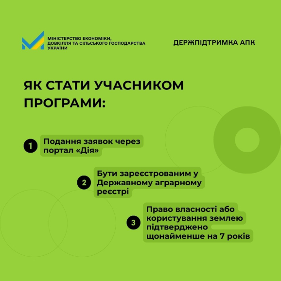 Державна підтримка аграріїв: гранти на сади і теплиці