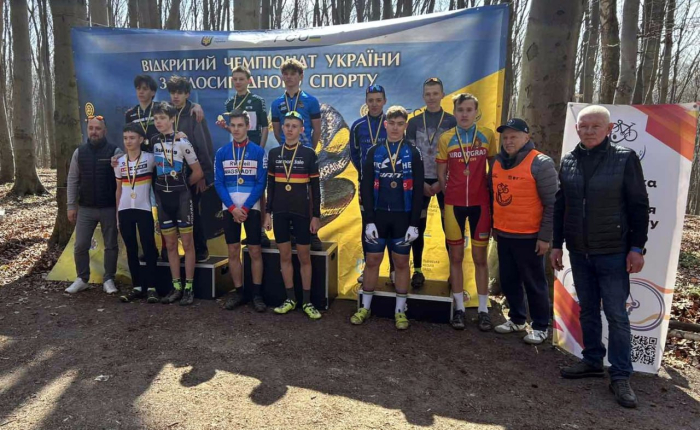 Юний велогонщик з Кропивницького - переможець чемпіонату України