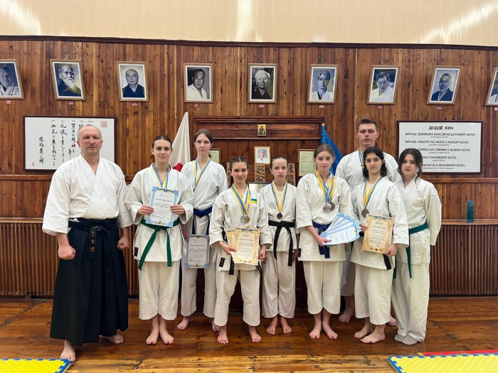 Кропивницькі каратисти вибороли 11 медалей на чемпіонаті України