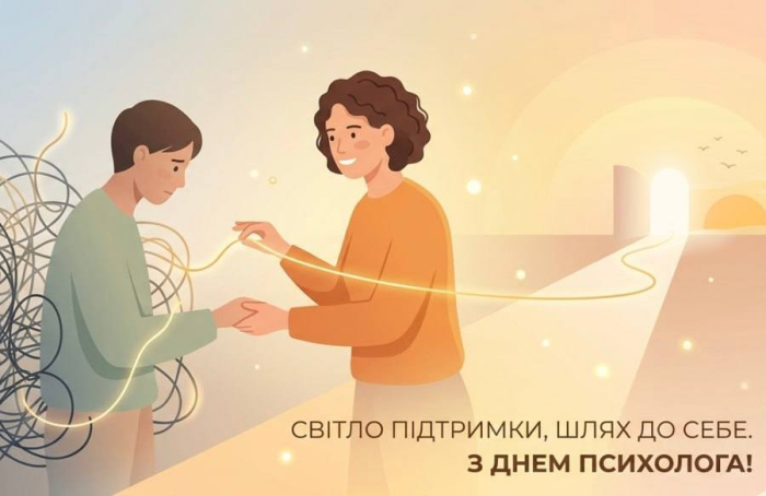 Сьогодні професійний день людей, чия робота, особливо зараз, є надзвичайно важливою і затребуваною.  День психолога.