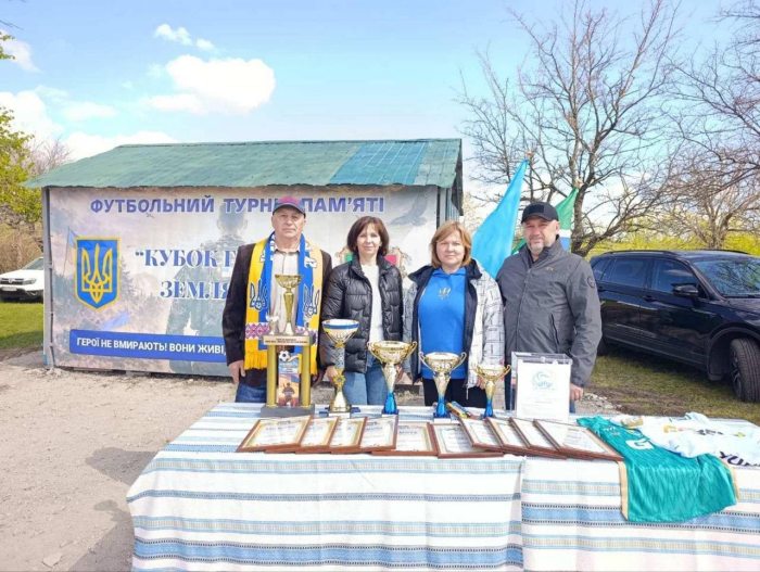 В Аджамській громаді відбувся футбольний турнір пам’яті «КУБОК ГЕРОЯМ-ЗЕМЛЯКАМ»