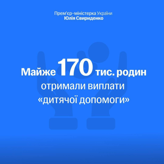 Триває виплата «‎дитячої допомоги» для українських родин