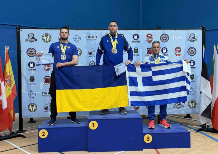 Геннадій Тимофєєв  – чемпіон Європи з гирьового спорту