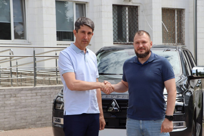 Олександрійська громада передала автомобіль спецпідрозділу «Омега»
