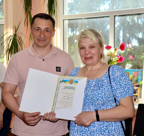 Патронатну родину з Онуфріївської громади відзначили подякою Кіровоградської ОВА