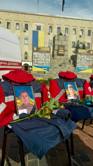 У Кропивницькому відбулася меморіальна акція до Дня вшанування загиблих медичних працівників