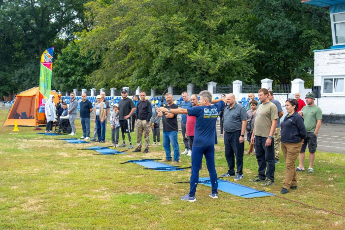 У Знам’янській громаді відбувся адаптивний турнір зі стрільби з лука для ветеранів та ветеранок