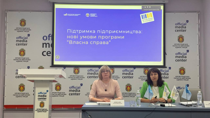 Презентували оновлені умови програми «Власна справа»