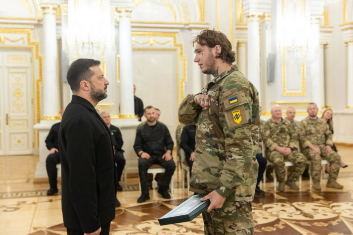 Уродженець Світловодська Олег Брижатюк отримав «Хрест бойових заслуг» від Президента