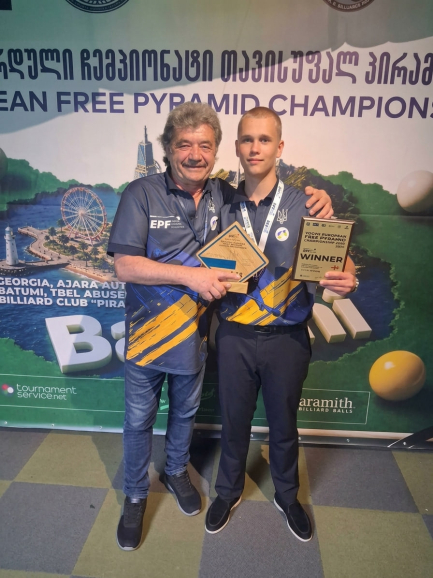 Спортсмен з Кіровоградщини Микола Непокритий здобув «золото» на чемпіонаті Європи з більярду
