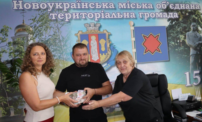 У Новоукраїнській громаді зібрали чверть мільйона гривень для військовослужбовців-земляків