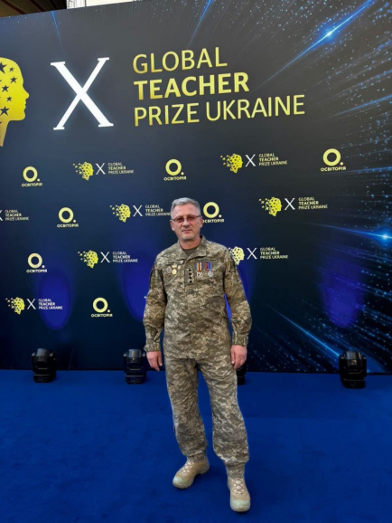 Педагог із Кропивницького — у ТОП-10 національної премії Global Teacher Prize Ukraine