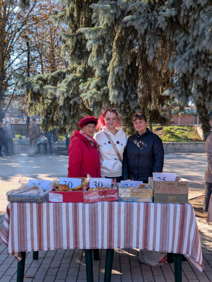 Знам’янська громада організувала благодійний ярмарок на підтримку військових