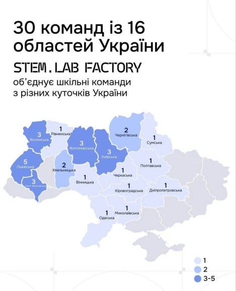Маловисківський ліцей відібрали до всеукраїнської програми STEM.Lab Factory