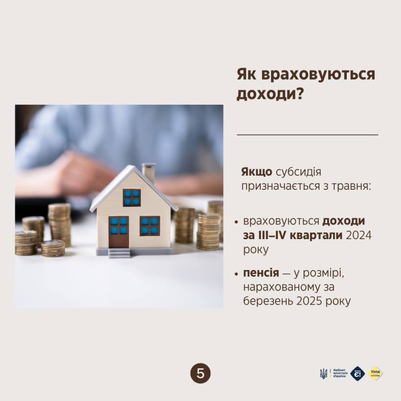 З 1 травня Пенсійний фонд переглядає право на субсидію на новий період - до 30 квітня 2026 року та розраховує її розмір на літній сезон. - фото 4