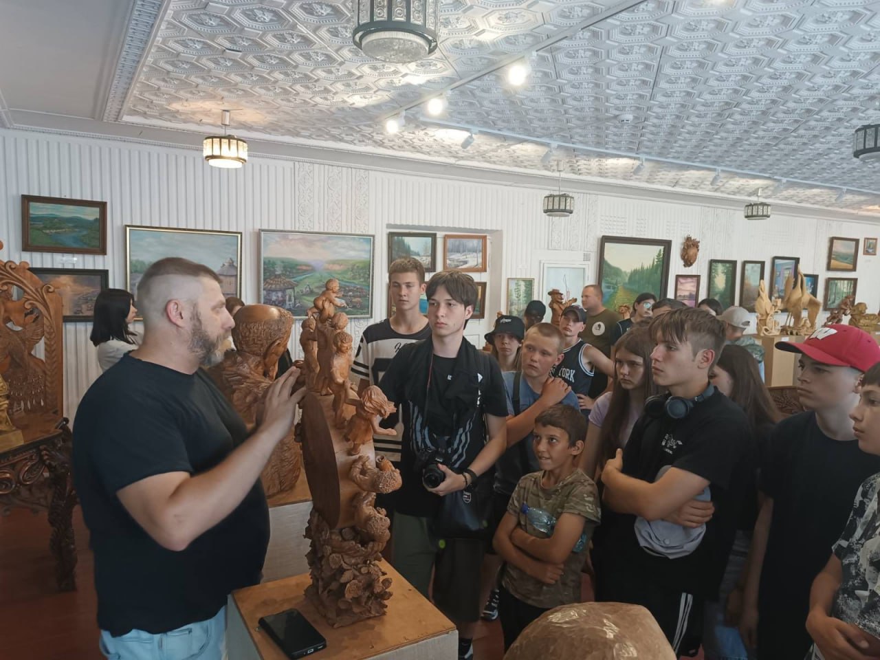 Понад 70 дітей завершили вишкіл у літньому патріотичному таборі на Гайворонщині - фото 1