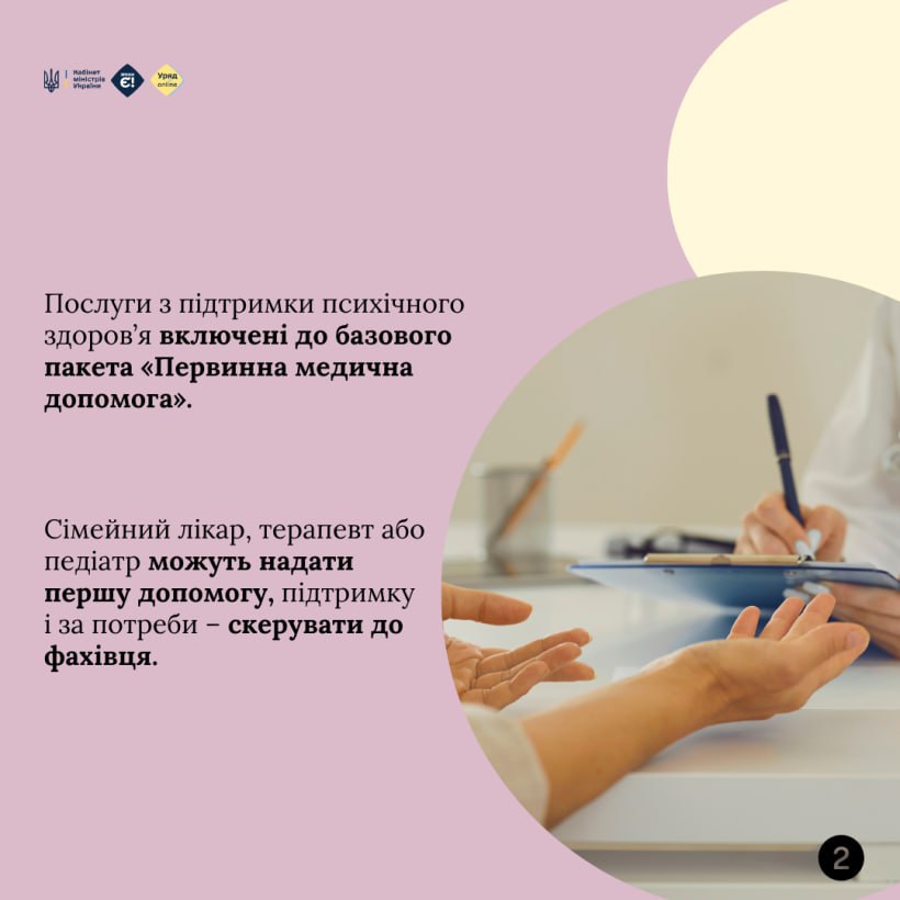 Сімейні лікарі в Україні можуть надати першу допомогу у сфері психічного здоров'я - фото 1