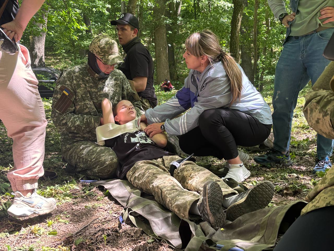 На Кіровоградщині провели військово - патріотичний вишкіл "Козаки Вовгура" - фото 3